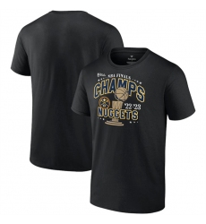 Men Denver Nuggets Black Champions Press Graphic T Shirt
