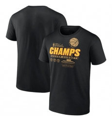Men Denver Nuggets Black Champions T Shirt