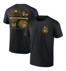 Men Golden State Warriors 2022 Black Court Street Collective T Shirt