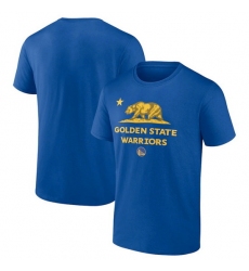 Men Golden State Warriors 2022 Royal Hometown Collection State Flag T Shirt