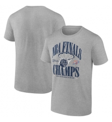 Men Oklahoma City Thunder Grey 2025 Finals Champions Fade Away Retro T Shirt Men Oklahoma City Thunder Grey 2025 Finals Champions Fade Away Retro T Shirt