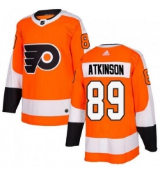 Men Philadelphia Flyers 89 Cam Atkinson Orange Stitched jersey
