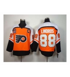 NHL Jerseys Philadelphia Flyers #88 Lindros orange[patch C][m&n]