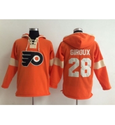 NHL philadelphia flyers #28 giroux orange jerseys[pullover hooded sweatshirt]