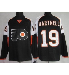 Philadelphia Flyers #19 Scott Hartnell black jerseys