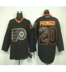 Philadelphia Flyers #20 Chris Pronger black ice Premier Jersey