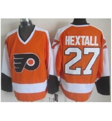 Philadelphia Flyers 27 Ron Hextall Orange NHL Jerseys