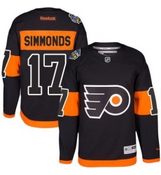 Flyers #17 Wayne Simmonds Black 2017 Stadium Series Stitched Youth NHL Jersey