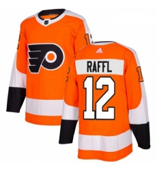 Youth Adidas Philadelphia Flyers 12 Michael Raffl Premier Orange Home NHL Jersey 