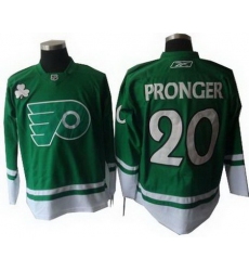 Youth Philadelphia Flyers #20 Chris Pronger jerseys green
