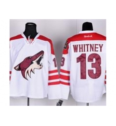 NHL Jerseys Phoenix Coyotes #13 WHITNEY white Jersey