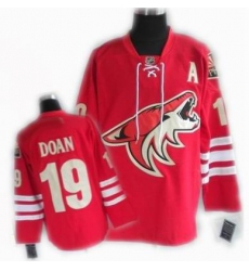 cheap Phoenix Coyotes jersey #19 DOAN jersey red