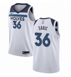 Youth Nike Minnesota Timberwolves 36 Dario Saric Swingman White NBA Jersey Association Edition 