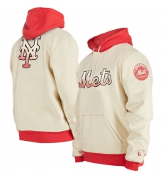 Men New York Mets White Color Pack Team Front  26 Back Pullover Hoodie
