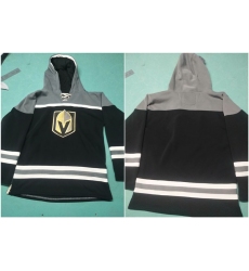 Men Las Vegas Golden Knights Blank Stitched Hockey Hoodie