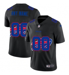 Men Women Youth Toddler Buffalo Bills Custom Men Nike Team Logo Dual Overlap Limited NFL Jerseyey Black
