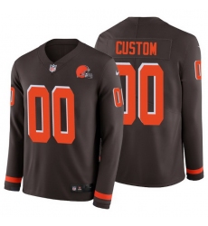 Men Women Youth Toddler All Size Cleveland Browns Customized Jersey 008