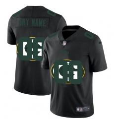Men Women Youth Toddler Green Bay Green Bay Green Bay Green Bay Packers Custom Men Nike Team Logo Dual Overlap Limited NFL Jerseyey Black