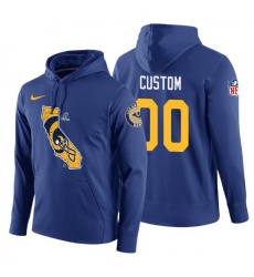 Men Women Youth Toddler All Size Los Angeles Rams Customized Hoodie 001