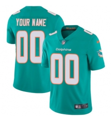 Nike NFL Miami Dolphins Vapor Untouchable Customized Limited Aqua Green Home Men Women youth Jersey 