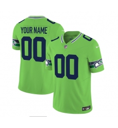 Men Women youth Seattle Seahawks Active Player Custom 2023 F U S E  Green Limited Stitched Football Jersey
