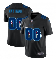 Men Women Youth Toddler Tennessee Titans Custom Men Nike Team Logo Dual Overlap Limited NFL Jerseyey Black
