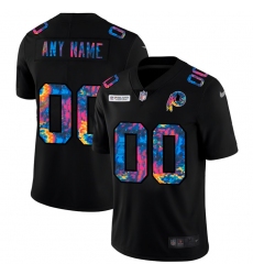 Men Women Youth Toddler Washington Redskins Custom Men Nike Multi Color Black 2020 NFL Crucial Catch Vapor Untouchable Limited Jersey