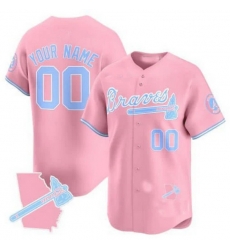 Men Women Youth Happy Paw Supply Custom Atlanta Braves Bubblegum Pink Vapor Premier Limited Jersey Men Women Youth Happy Paw Supply Custom Atlanta Braves Bubblegum Pink Vapor Premier Limited Jersey