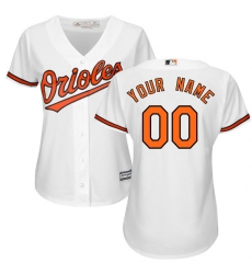 Men Women Youth All Size Baltimore Orioles Majestic White Home Cool Base Custom Jersey