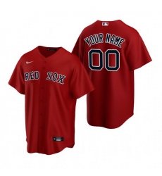 Men Women Youth Toddler All Size Boston Red Sox Custom Nike Red Stitched MLB Cool Base Jersey