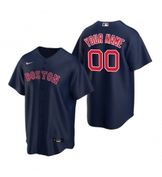 Men Women Youth Toddler Boston Red Sox Custom Nike Navy 2020 Stitched MLB Cool Base Jersey