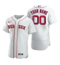 Men Women Youth Toddler Boston Red Sox Custom Nike White 2020 Stitched MLB Flex Base Jersey