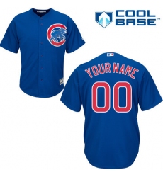 Men Women Youth All Size Chicago Cubs Cool Base Custom Jerseys Blue 3