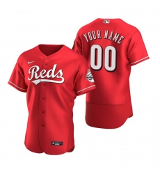Men Women Youth Toddler Cincinnati Reds Red Custom Nike MLB Flex Base Jersey