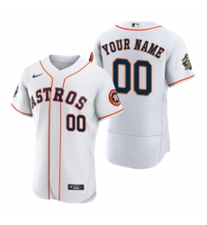 Men Women Youth Houston Astros Active Player Customized White 2022 World Series Flex Base Stitched Baseball Jersey