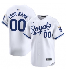Men Women youth Kansas City Royals Active Player Custom White 2024 Home Limited Stitched Baseball Jersey