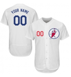 Men Women Youth Toddler All Size Los Angeles Dodgers White Customized Flexbase New Design Jersey