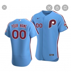 Philadelphia Phillies Light Blue Custom jersey