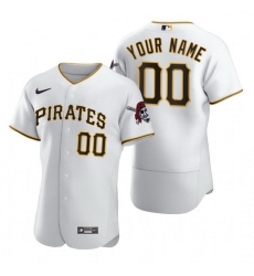 Men Women Youth Toddler All Size Pittsburgh Pirates Custom Nike White 2020 Stitched MLB Flex Base Jersey