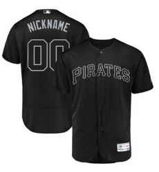 Men Women Youth Toddler All Size Pittsburgh Pirates Majestic 2019 Players Weekend Flex Base Authentic Roster Custom Black Jersey