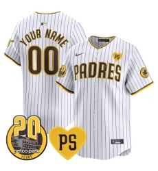 Men Women youth San Diego Padres Active Player Custom White Limited Stitched Baseball Jersey