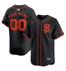 Men Women youth San Francisco Giants Active Player Custom Black 2024 Alternate Limited Stitched Baseball Jersey