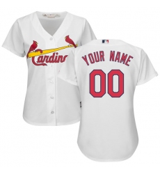 Men Women Youth All Size St.Louis Cardinals Custom Cool Base White Jersey