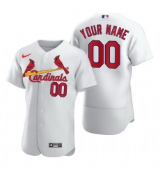 Men Women Youth Toddler All Size St. Louis St.Louis Cardinals Custom Nike White 2020 Stitched MLB Flex Base Jersey