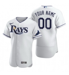 Men Women Youth Toddler All Size Tampa Bay Rays Custom Nike White 2020 Stitched MLB Flex Base Jersey