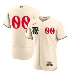 Men Women Youth Texas Rangers Customized Cream 2023 City Connect Flex Base Stitched Baseball Jersey