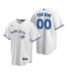 Men Women Youth Toddler All Size Toronto Blue Jays Custom Nike White Stitched MLB Cool Base Home Jersey