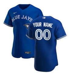 Toronto Blue Jays Custom Men Women youth Nike Royal Alternate 2020 Authentic Player MLB Jersey 