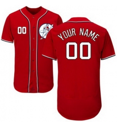 Men Women Youth Toddler All Size Washington Nationals Red Customized Flexbase New Design Jersey