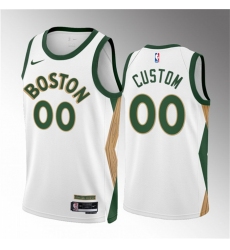 Men Women youth Boston Celtics Active Pllayer Custom White 2023 24 City Edition Stitched Basketball Jersey